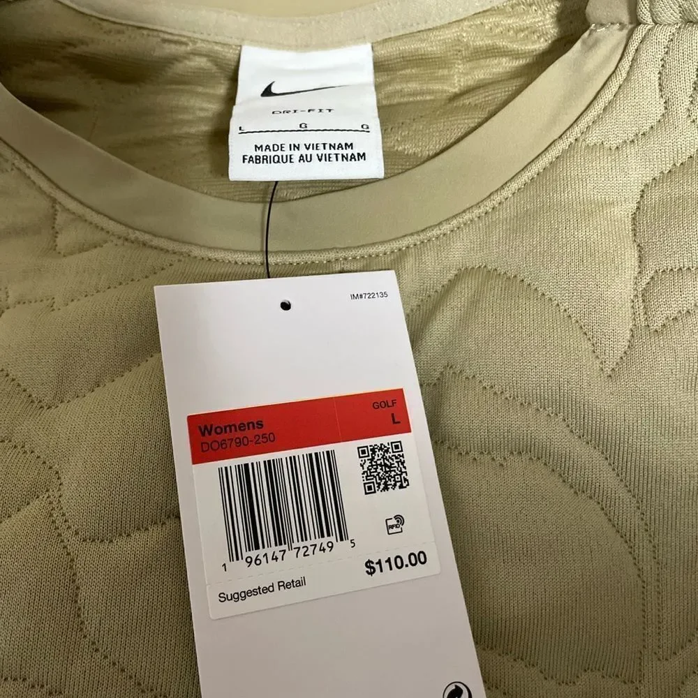 Nike Damen Dri-FIT Golf Midlayer Sweatshirt DO6790-250 Multiple Sizes NWT